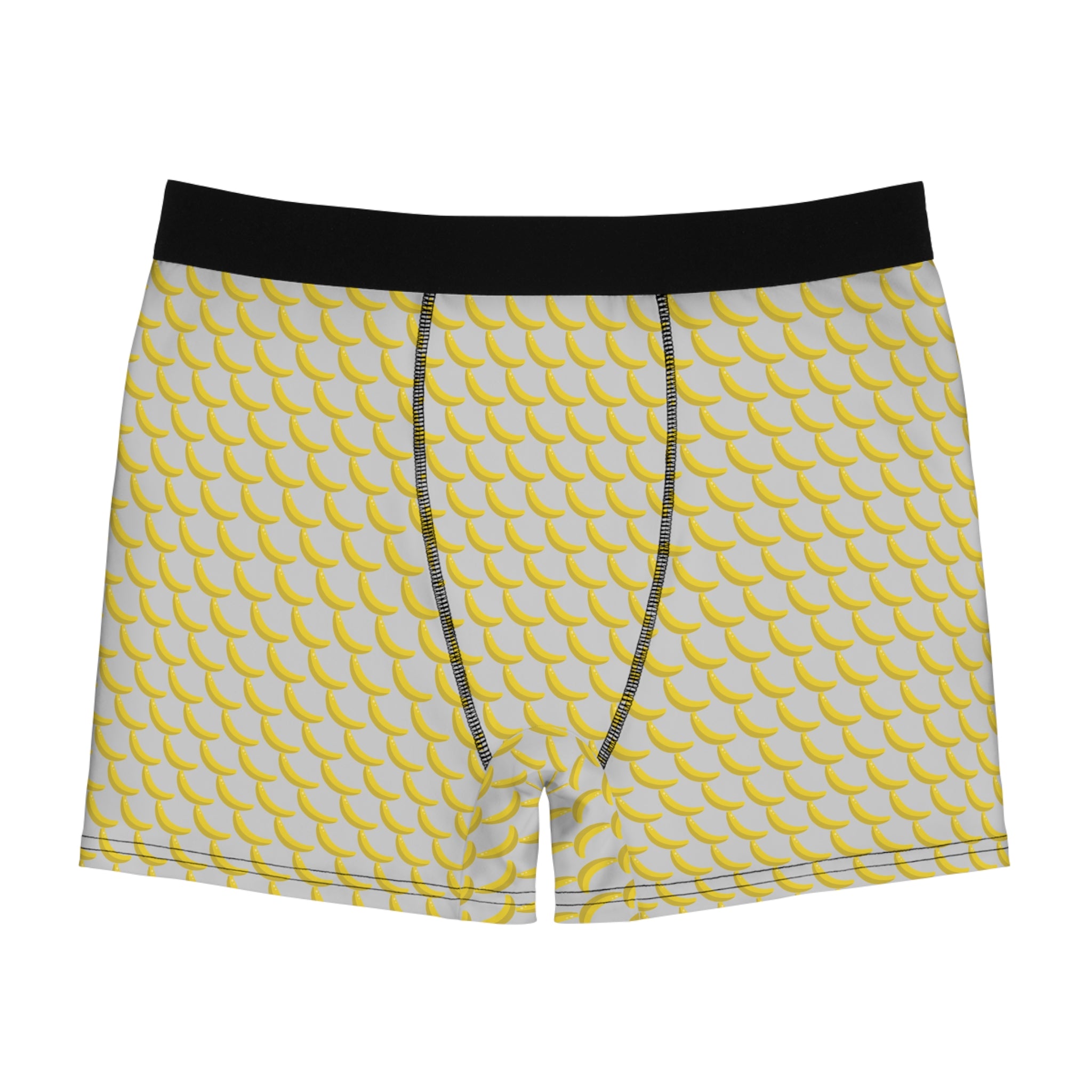 Yellow Banana Pattern Boxer Briefs