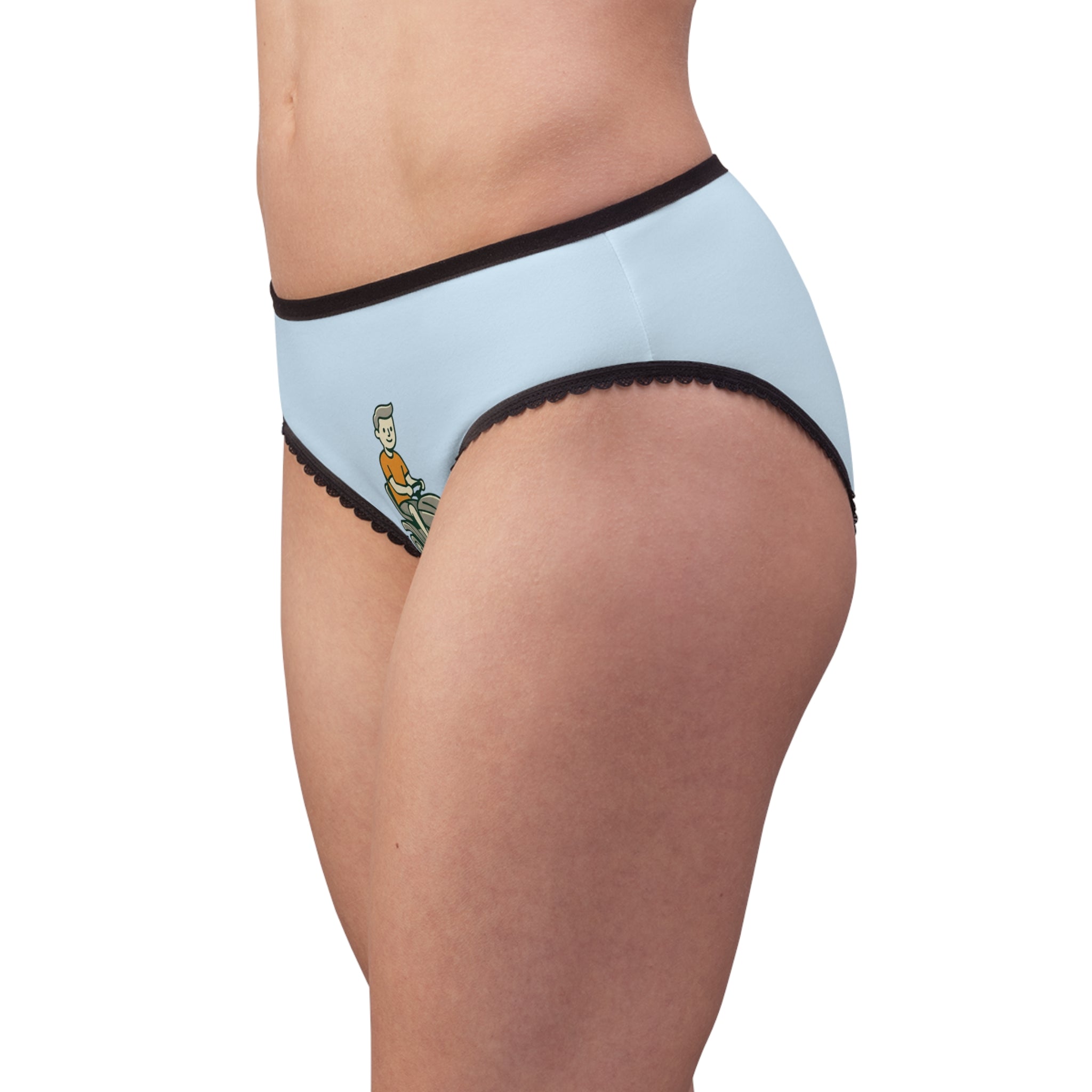 Grass Trim Women's Lace-Trim Panties