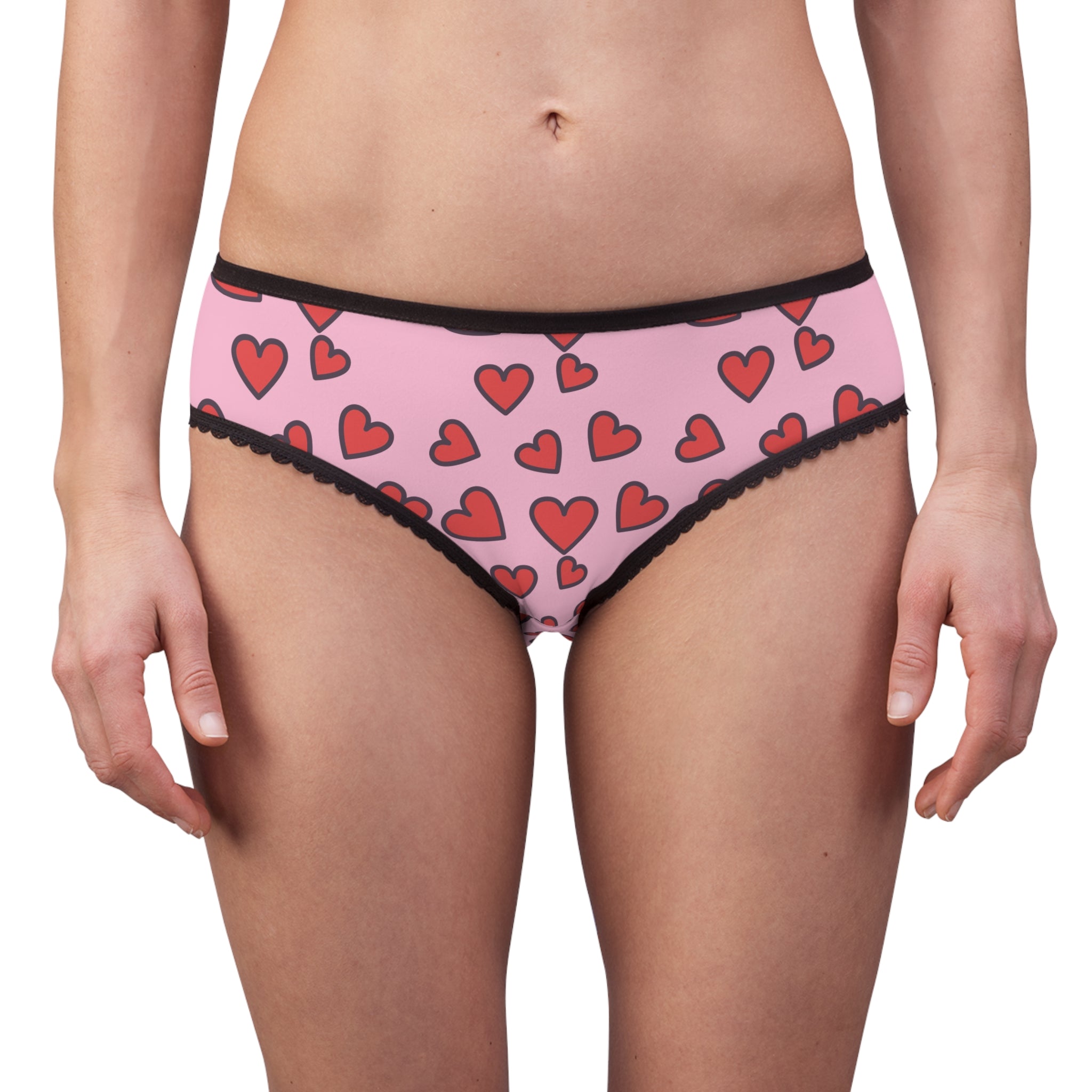 Heart Pattern Panties