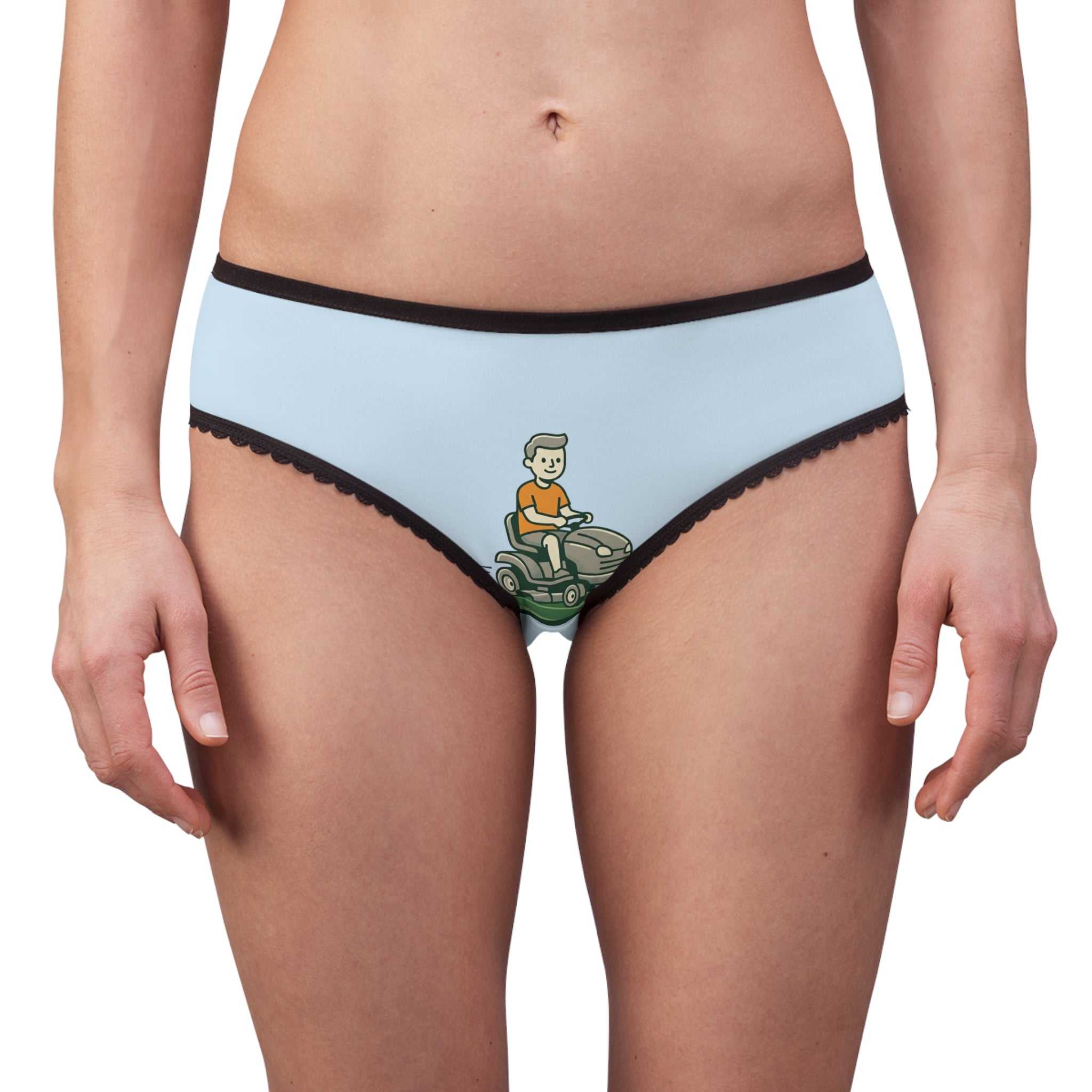 Grass Trim Women's Lace-Trim Panties