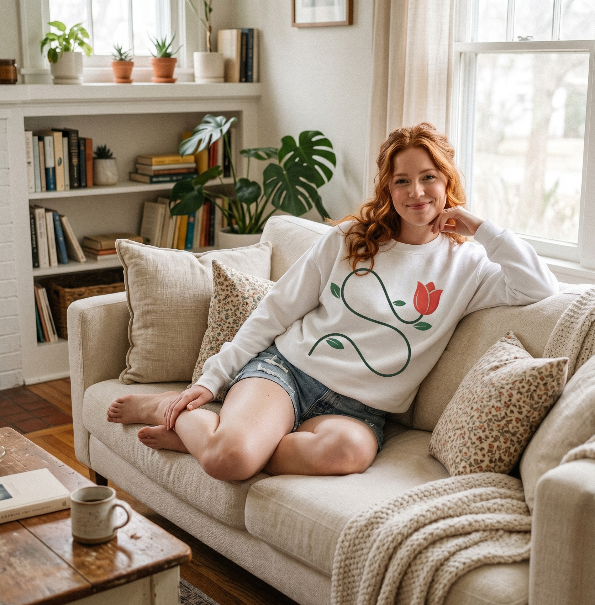Tulip Crewneck Sweatshirt