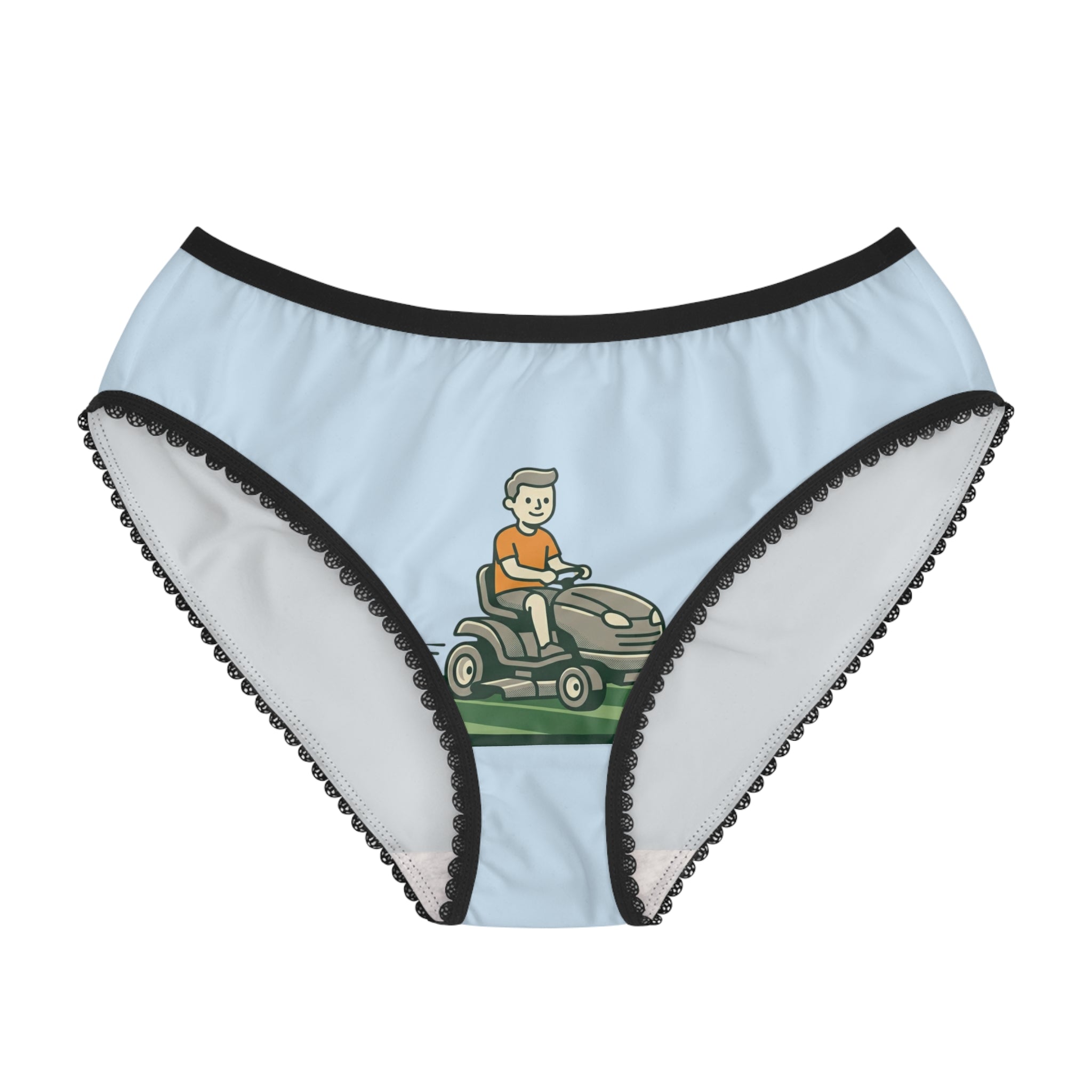 Grass Trim Women's Lace-Trim Panties