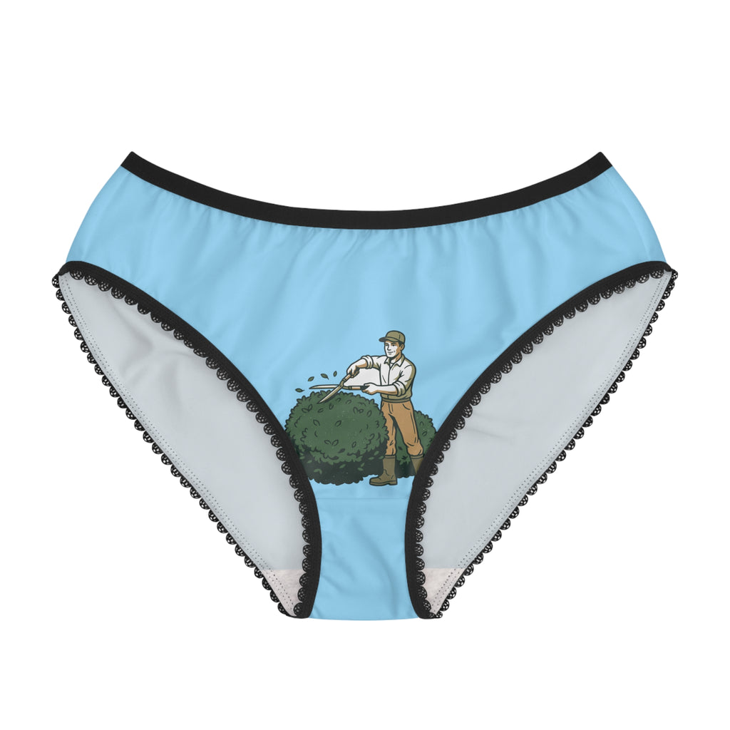 Gardener Trimming Hedge Panties