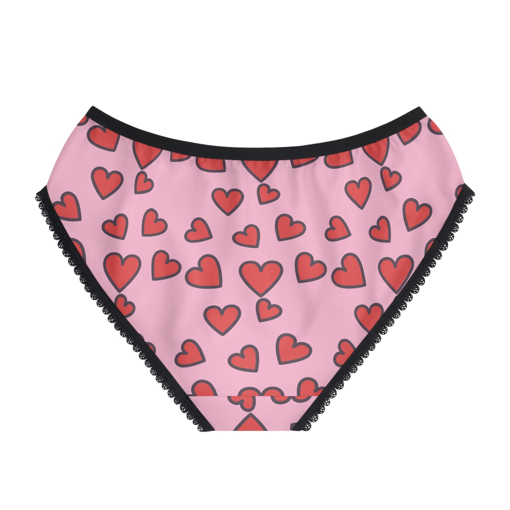 Heart Pattern Panties