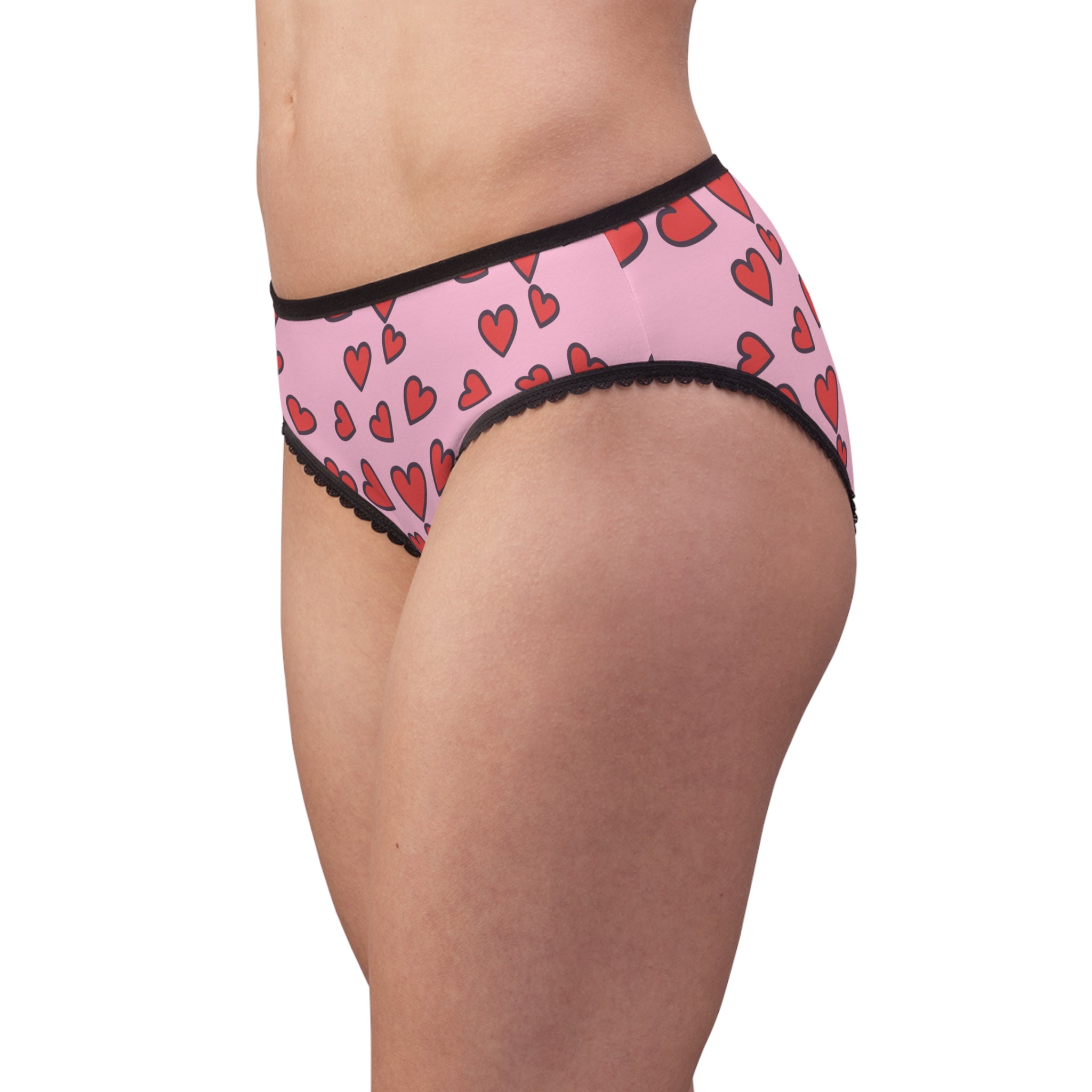Heart Pattern Panties