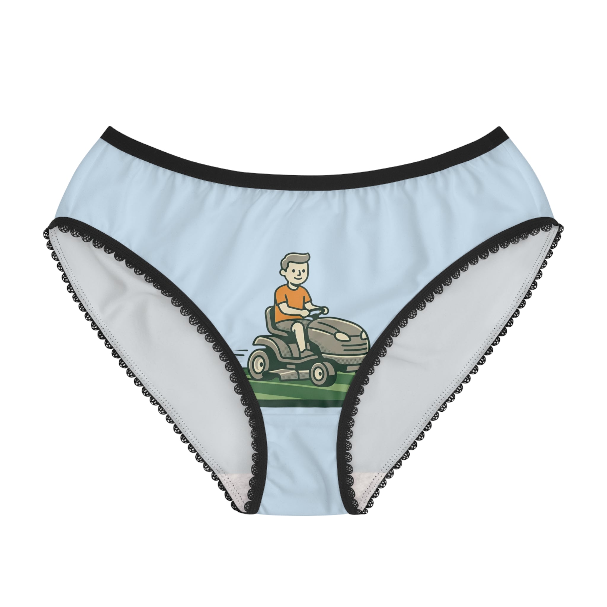 Grass Trim Women's Lace-Trim Panties
