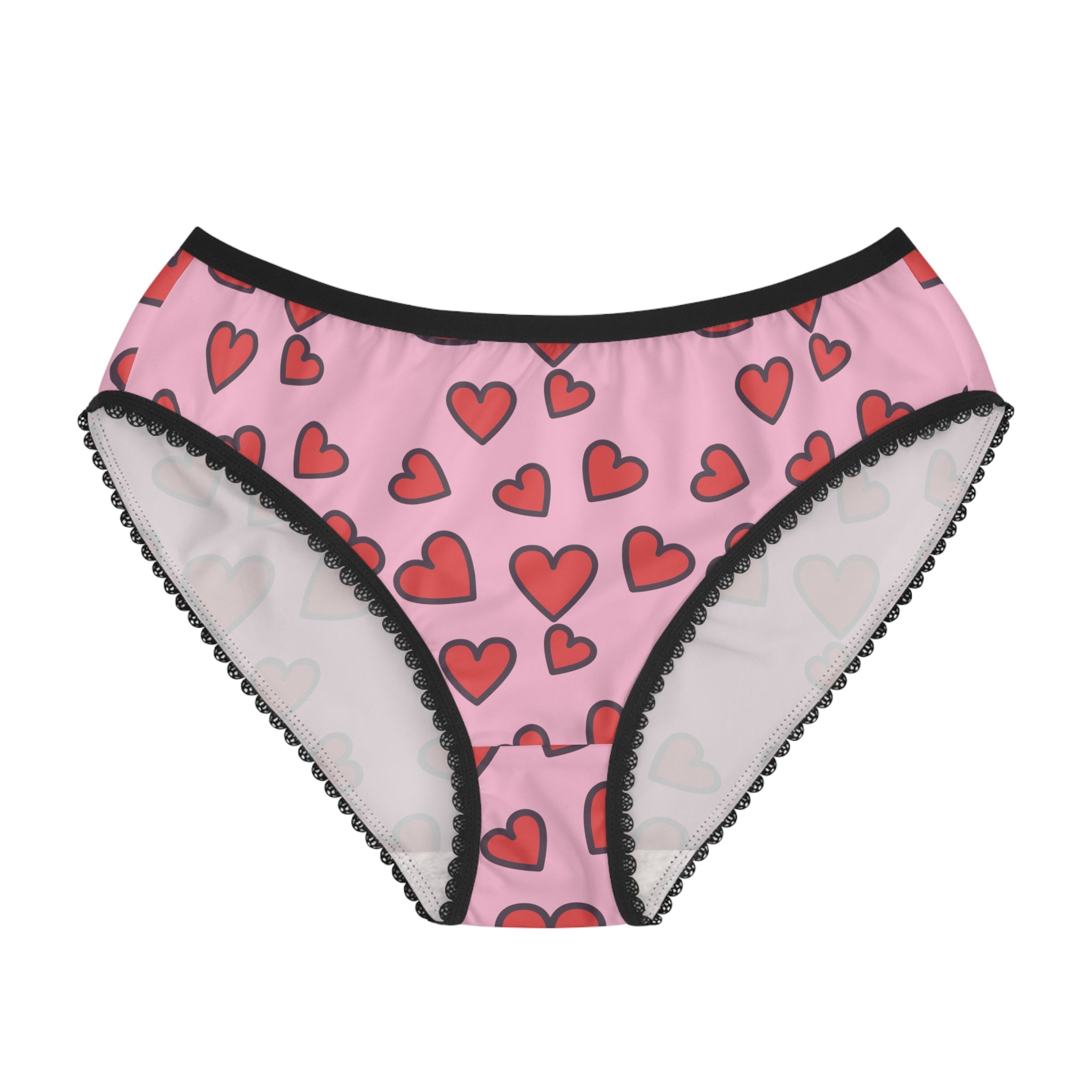 Heart Pattern Panties